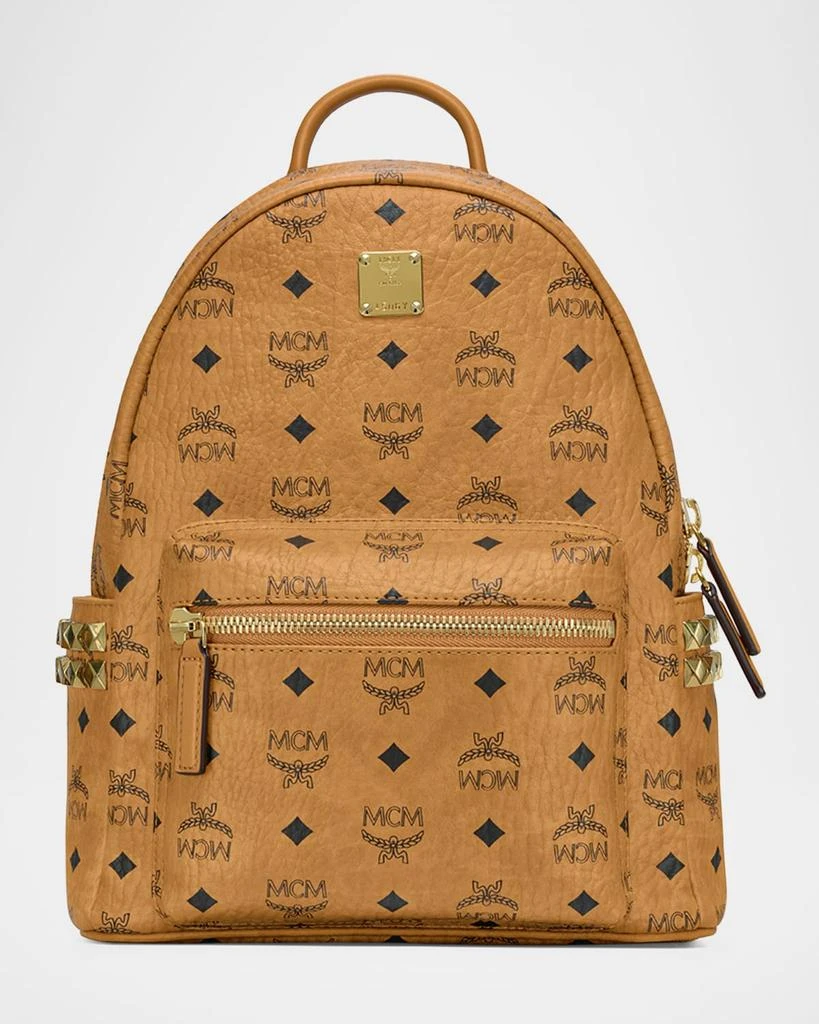MCM Stark Visetos Small Side-Stud Backpack 1