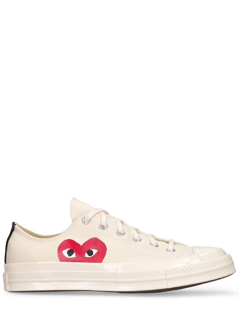 Comme des Garcons 20mm Play Converse Cotton Sneakers 1