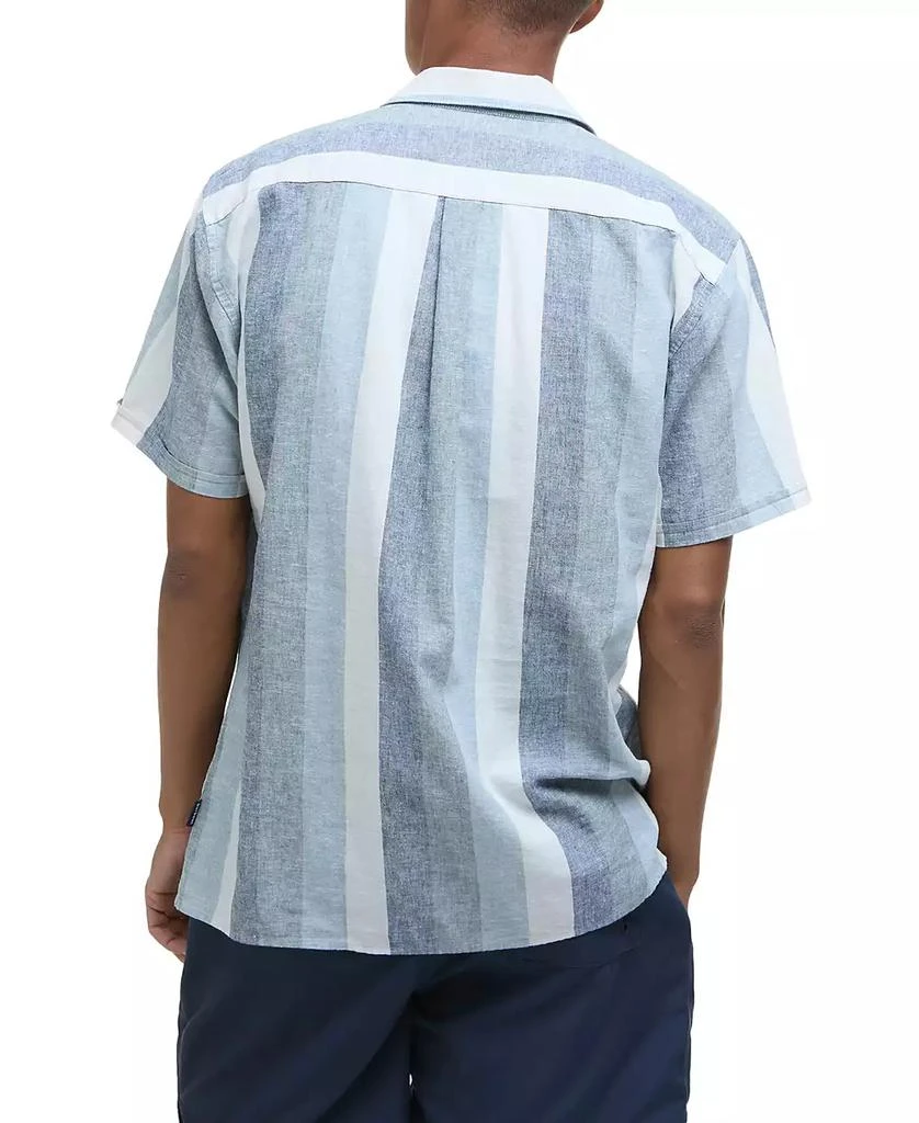 Barbour Men
s Portwell Linen Summer-Fit Stripe Button-Down Shirt 2
