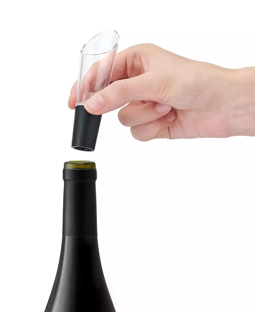 Rabbit Black Stainless Steel Wine Opener, 5 Piece Set 7