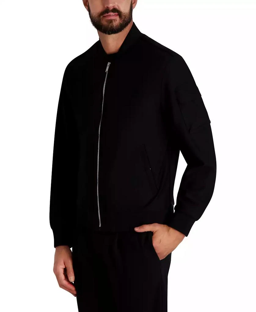 Karl Lagerfeld Paris Men
s Zipper Bomber Jacket 3