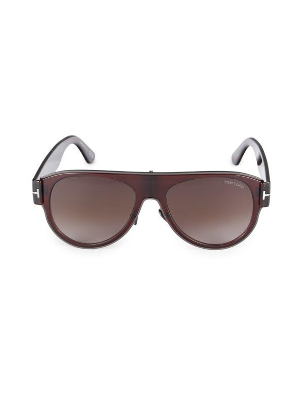 【関税＆送料込み】Tom Ford Oval Sunglasses TOM FORD GEORGIA-02 01B Oval Sunglasses