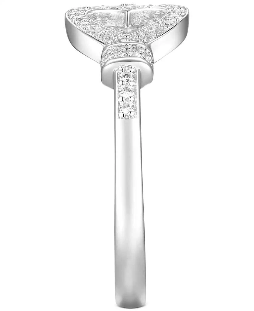 Macy
s Diamond Heart 
Key Ring (1/6 ct. t.w.) in Sterling Silver 4