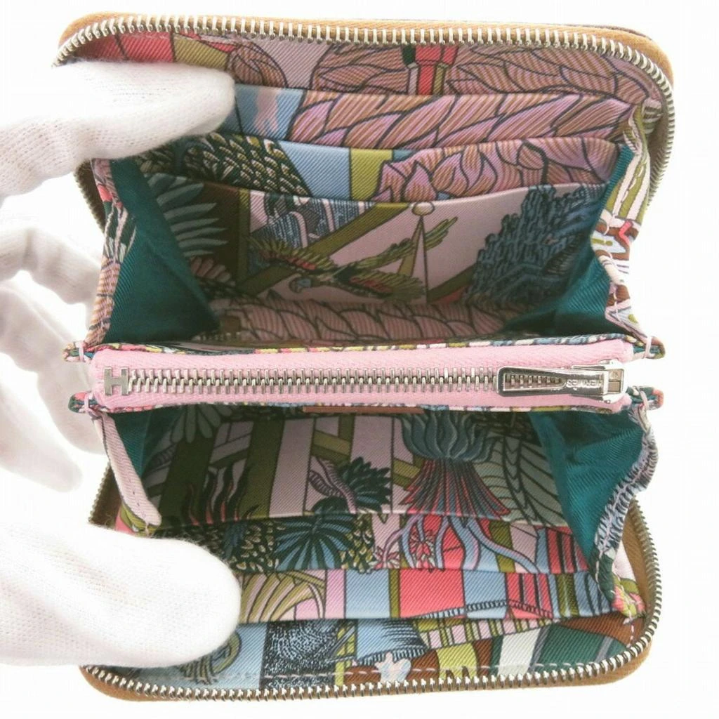 Hermes Evercalf Leather Coin Purse/Coin Case (Pre-Owned) 6