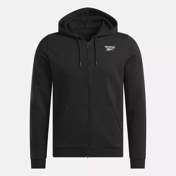 Reebok Reebok Identity Small Logo Fleece Full-Zip Hoodie 4