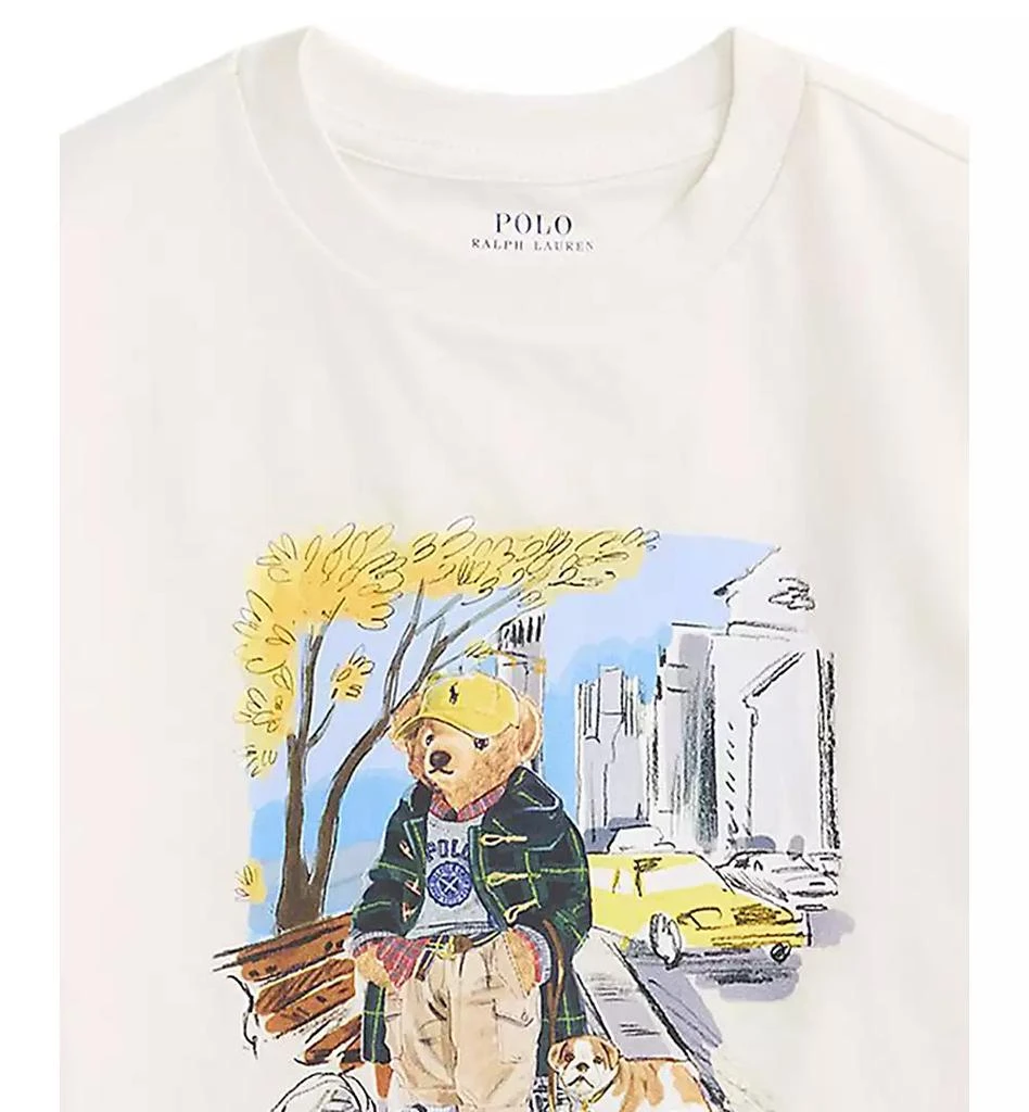Ralph Lauren Toddler and Little Boys Polo Bear Jersey T-Shirt 3