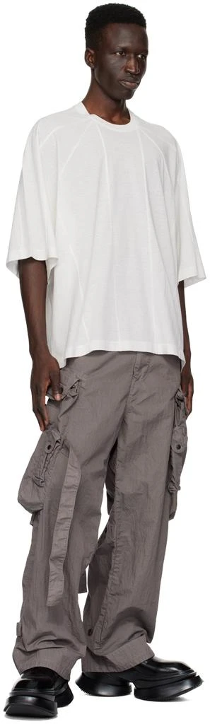 Julius Off-White Paneled T-Shirt 4