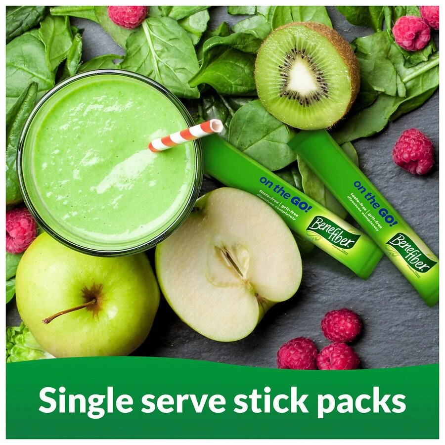 Benefiber Fiber Supplement, On the Go Unflavored 6