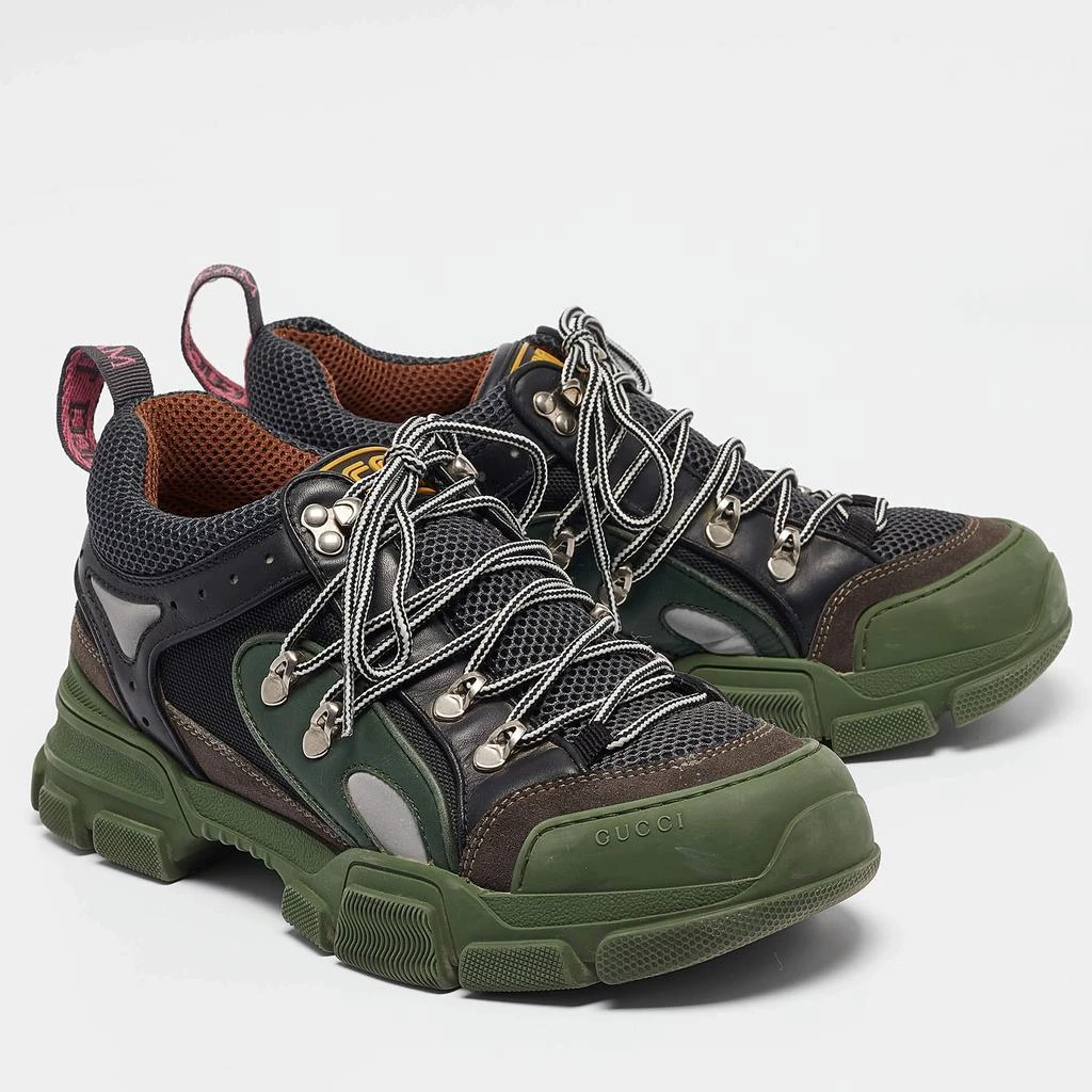 Gucci Gucci Multicolor Canvas and Mesh Flashtrek Sneakers Size 42 4
