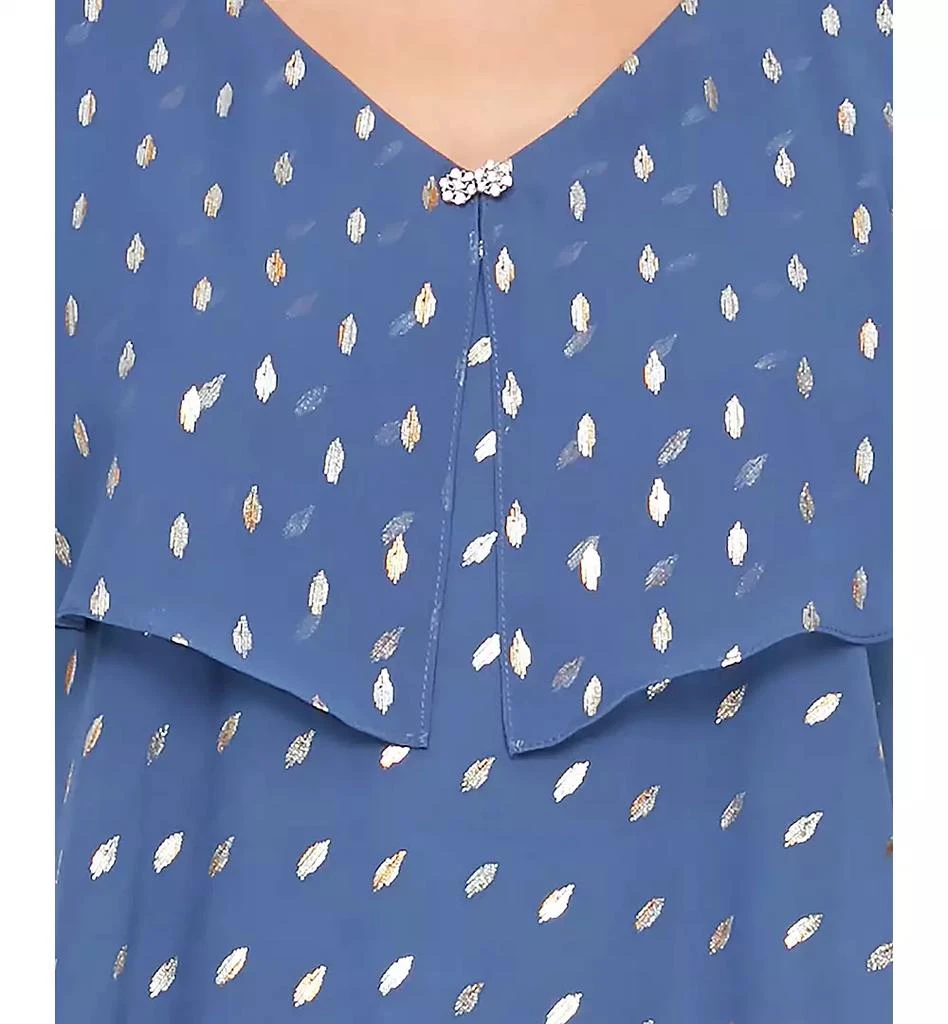 SL Fashions Polka-Dot Tiered Shift Dress 3
