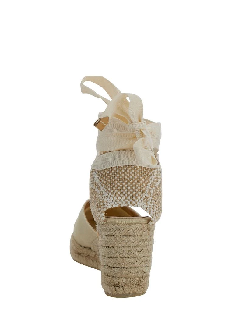 CASTAÑER carina White Canvas Closed-toe Espadrilles Woman 4