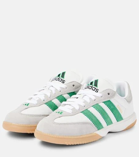 Adidas Samba MN suede-trimmed leather sneakers 4