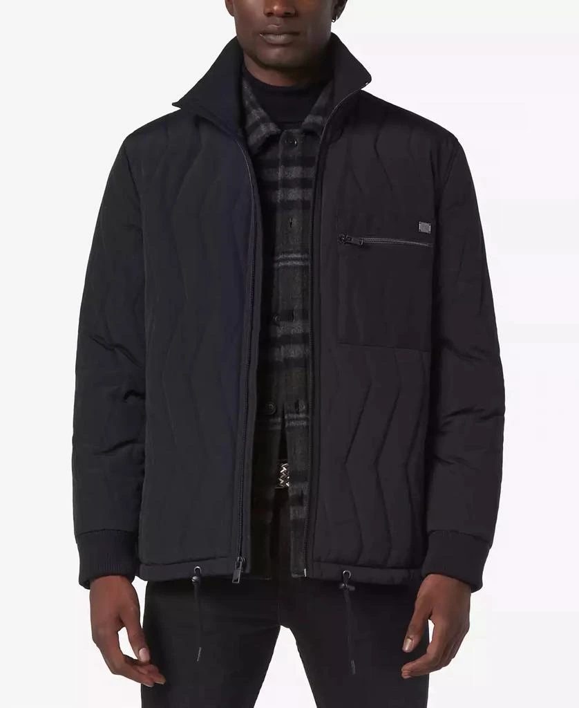 Marc New York by Andrew Marc Men
s Floyd Zig-Zag Quilted Blouson Jacket 1