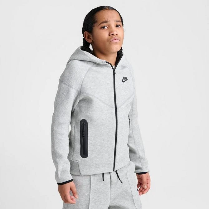 NIKE Boys' Nike Sportswear Tech Fleece Full-Zip Hoodie 3
