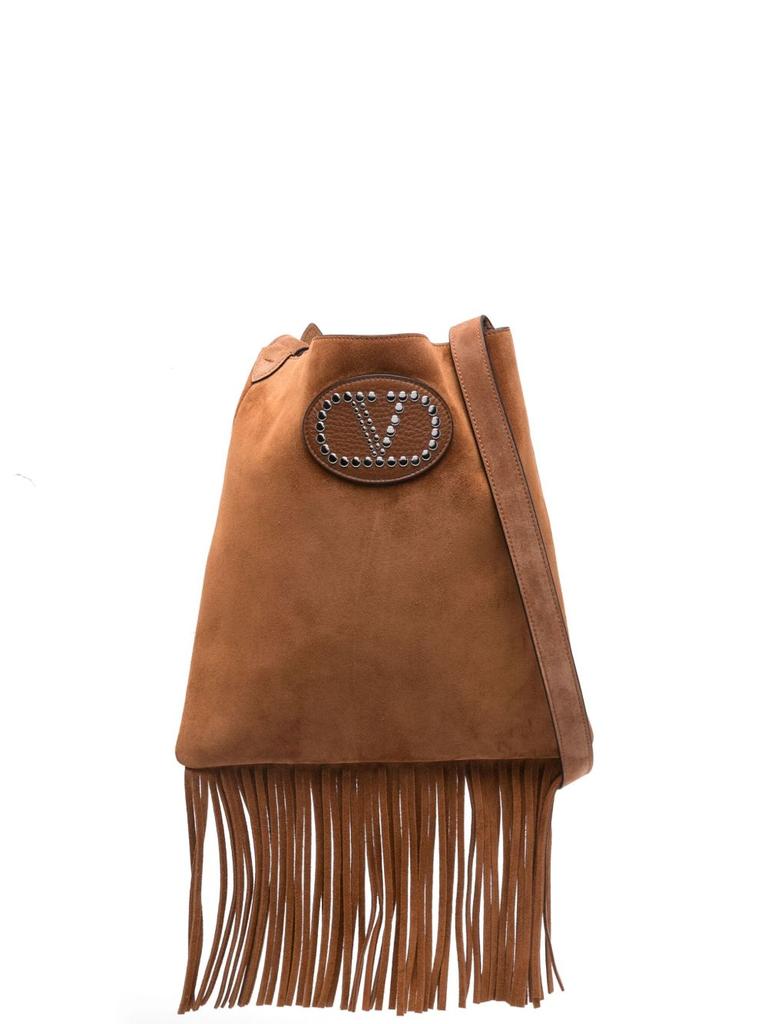 ショルダーバッグ・ポシェット VALENTINO TWO-TONE CANVAS VLOGO SIGNATURE CROSSBODY BAG Valentino Two-tone canvas VLogo Signature crossbody bag