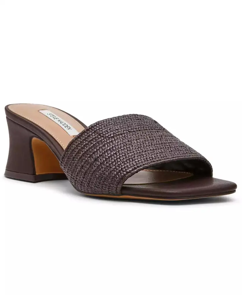 Steve Madden Women's Frolic Bell-Heel Slip-On Sandals