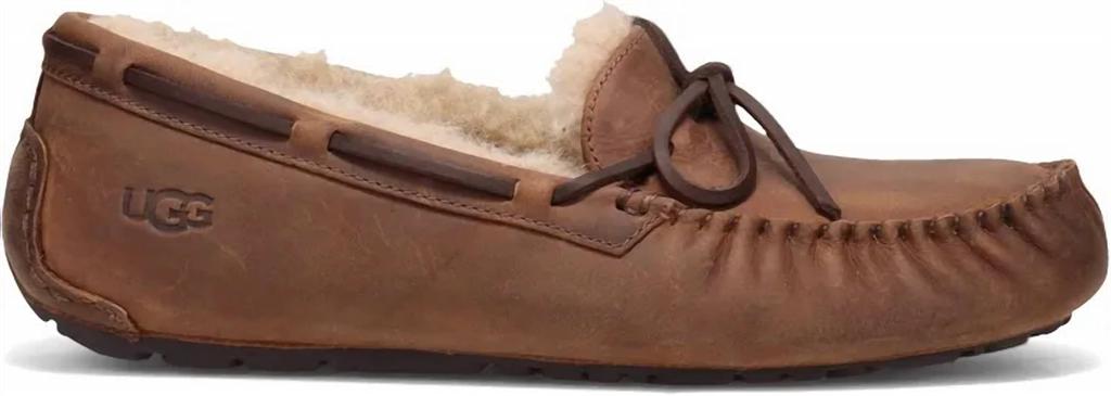 UGG Camel suede Ascot slip ons - Casual Shoes - BeyondStyle