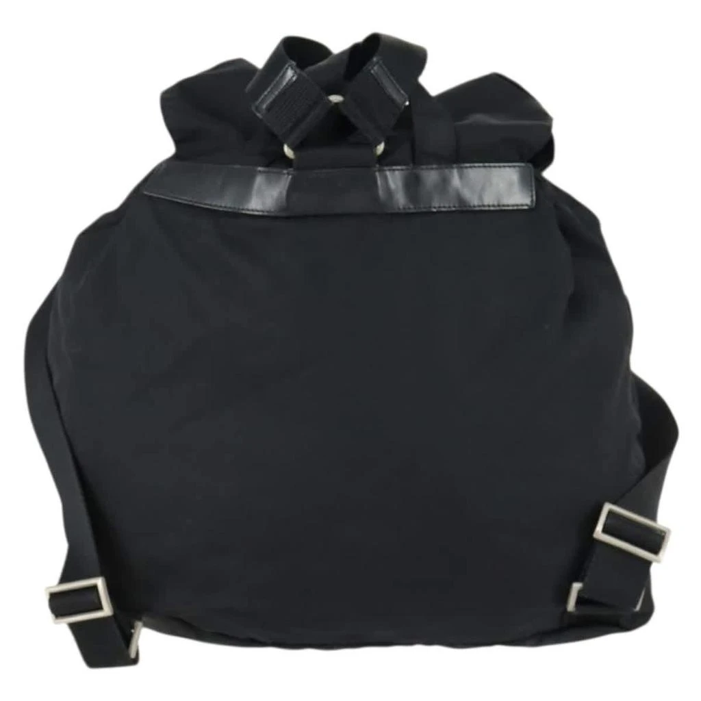 Prada Vela Double Front Pocket Backpack Tessuto With Saffiano Leather Nylon Backpack Bag (Pre-Owned) 2