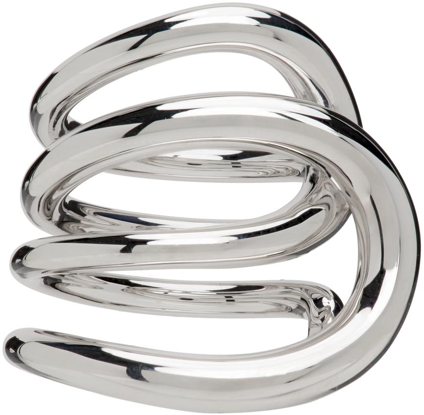 Charlotte Chesnais Silver Daisy Ring