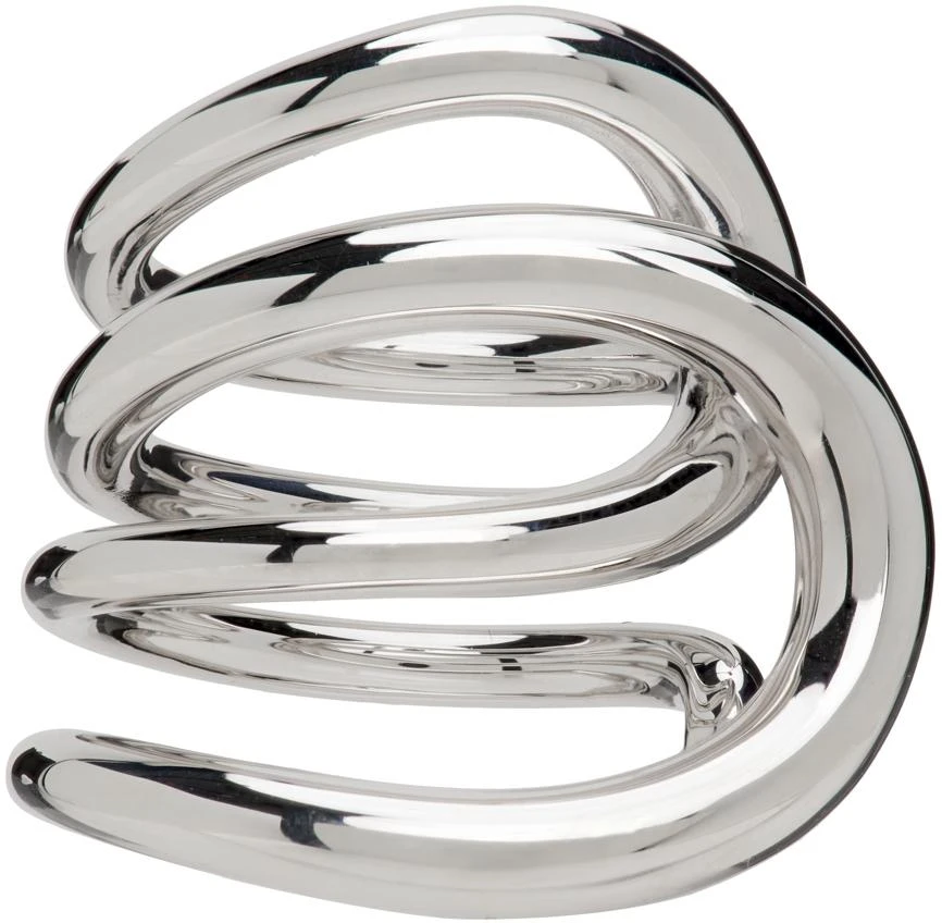 Charlotte Chesnais Silver Daisy Ring 1