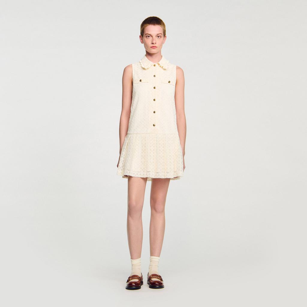 Sandro Mini lace dress
