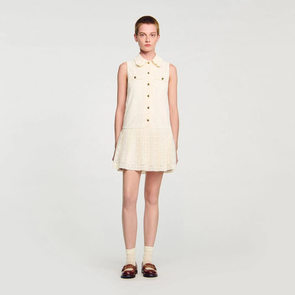 Sandro Mini lace dress 1