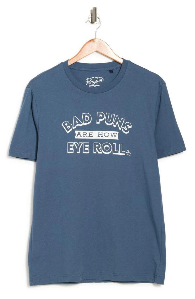 Original Penguin Bad Puns Graphic T-Shirt 3