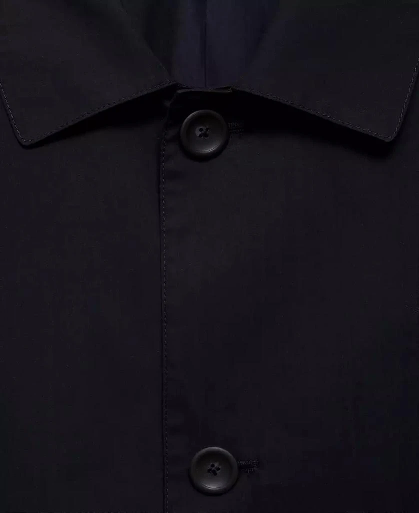 Mango Men's Classic Water-Repellent Trench Coat 5