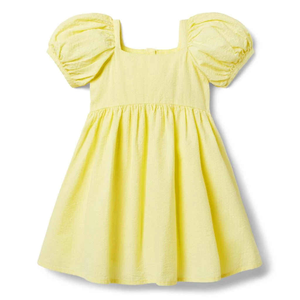 Janie and Jack Seersucker Dress (Toddler/Little Kid/Big Kid) 1