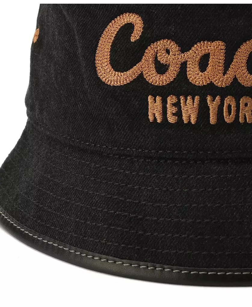 Coach Women's 1941 Embroidered Denim Bucket Hat 4