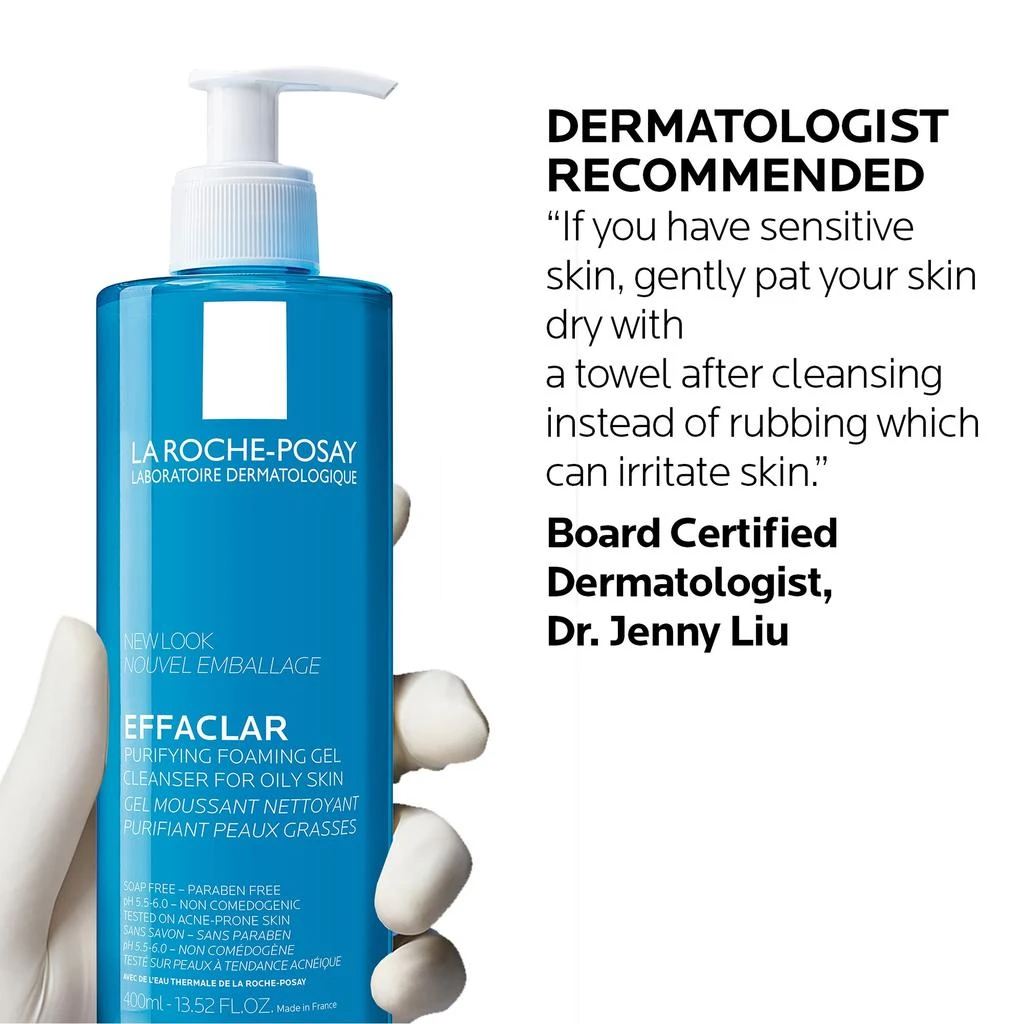 La Roche Posay La Roche-Posay Effaclar Purifying Foaming Gel Cleanser for Oily Skin 5