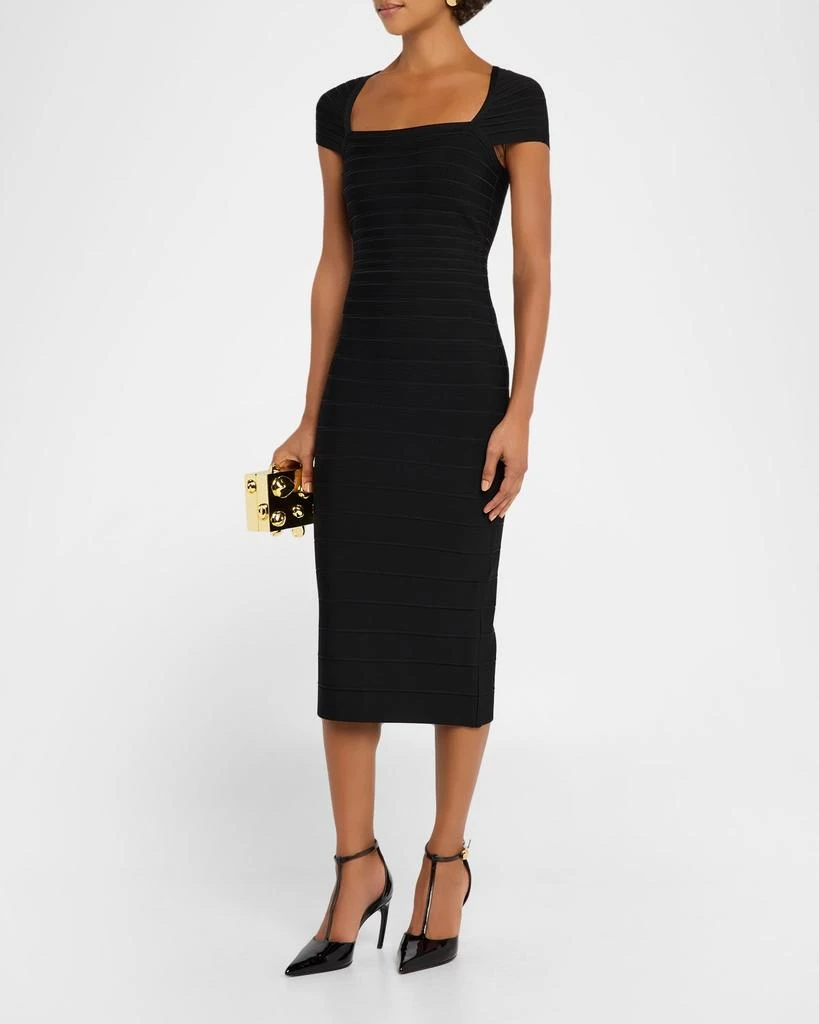The Josie Bandage Midi Dress  On Sale Now with Up to 60% Off | Discover  Exclusive Deals & Savings at BeyondStyle  Authentic Herve Leger women's  clothing|dresses|Women|women with Limited-Time Discounts, Free
