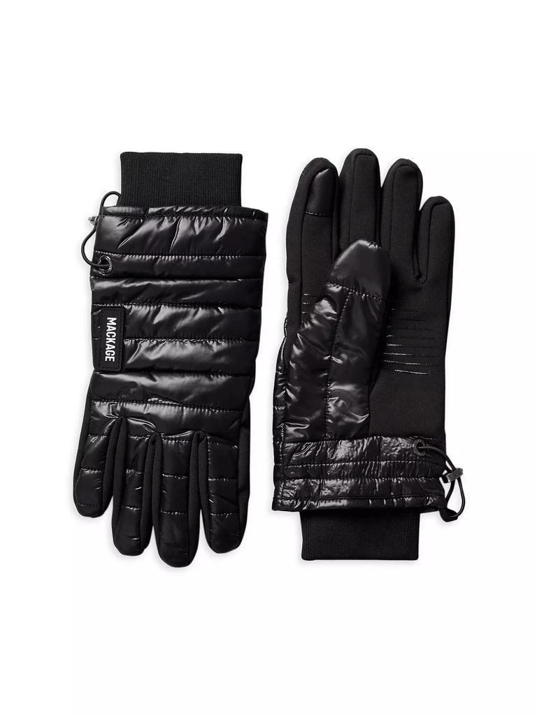 Mackage Alfie Quilted Nylon Gloves 1