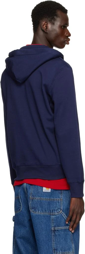 Ralph Lauren Navy Fleece Full-Zip Hoodie 3