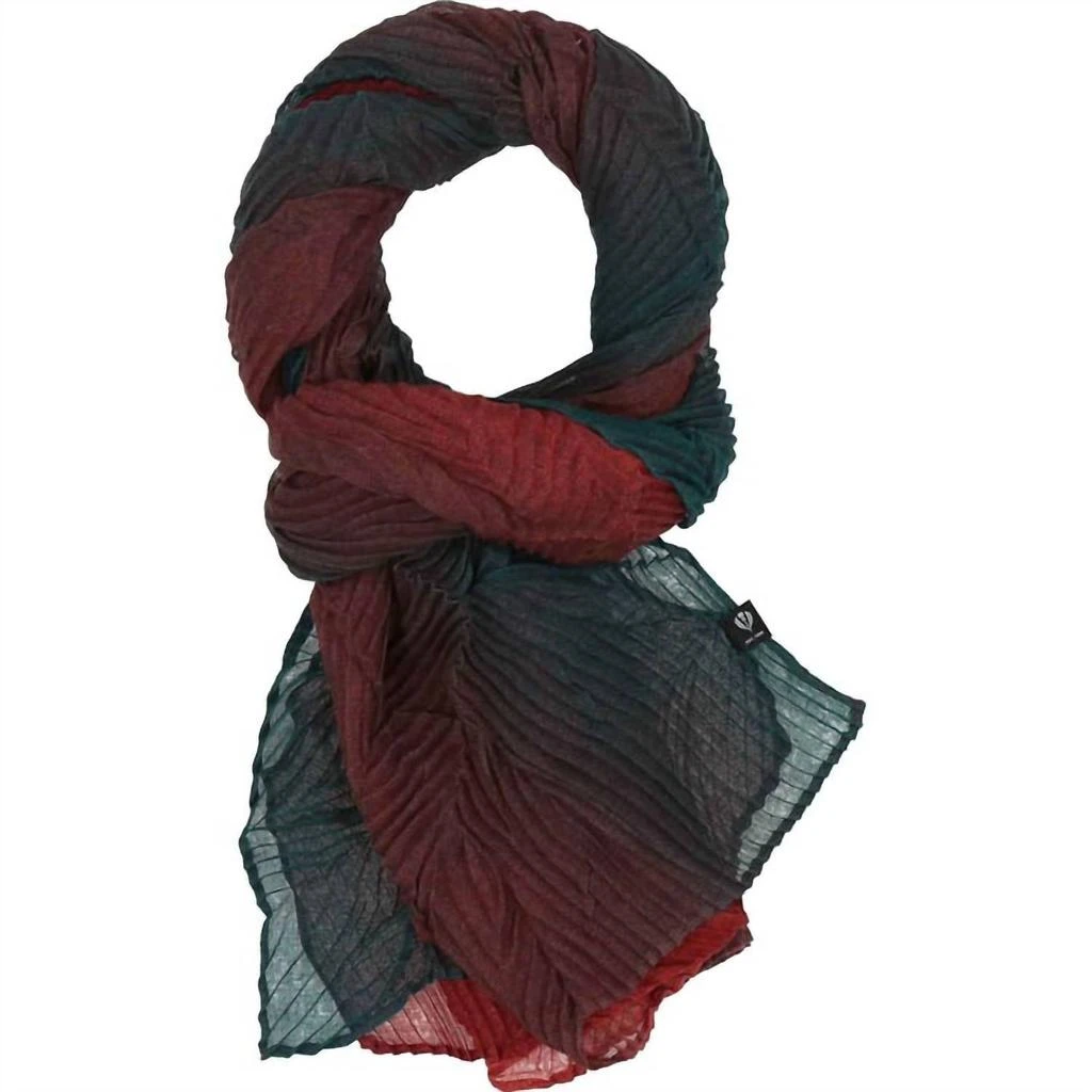 V. FRAAS V. Fraas - Women
s Ombre Plisse Scarf 2