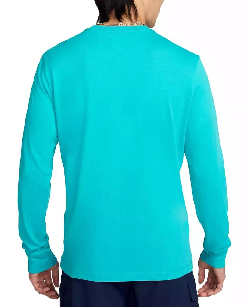 NIKE Sportswear Men's Long Sleeve Crewneck Logo T-Shirt 2