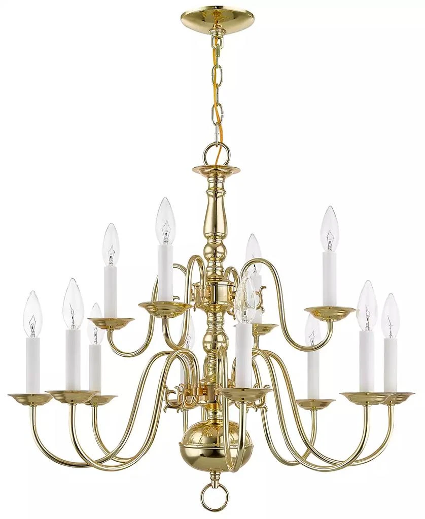 Livex Williamsburg Chandelier Light 4