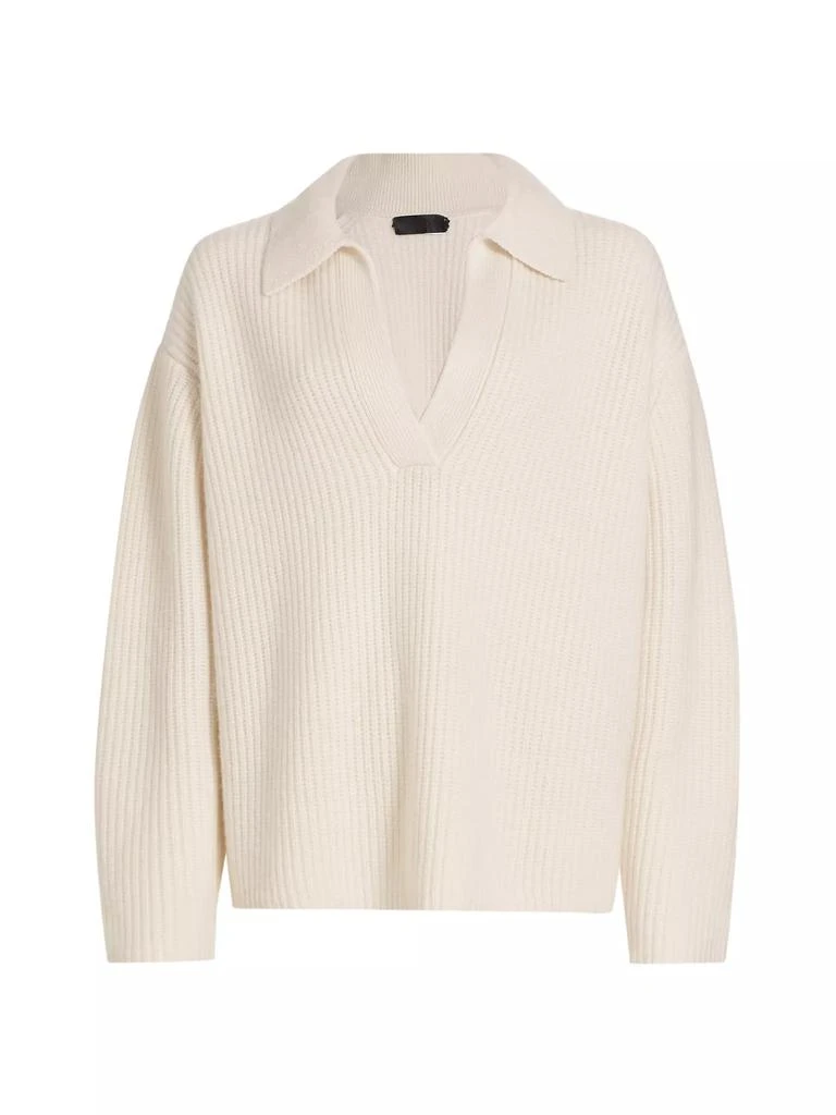 Nili Lotan Tova Ribbed Cashmere Sweater 1