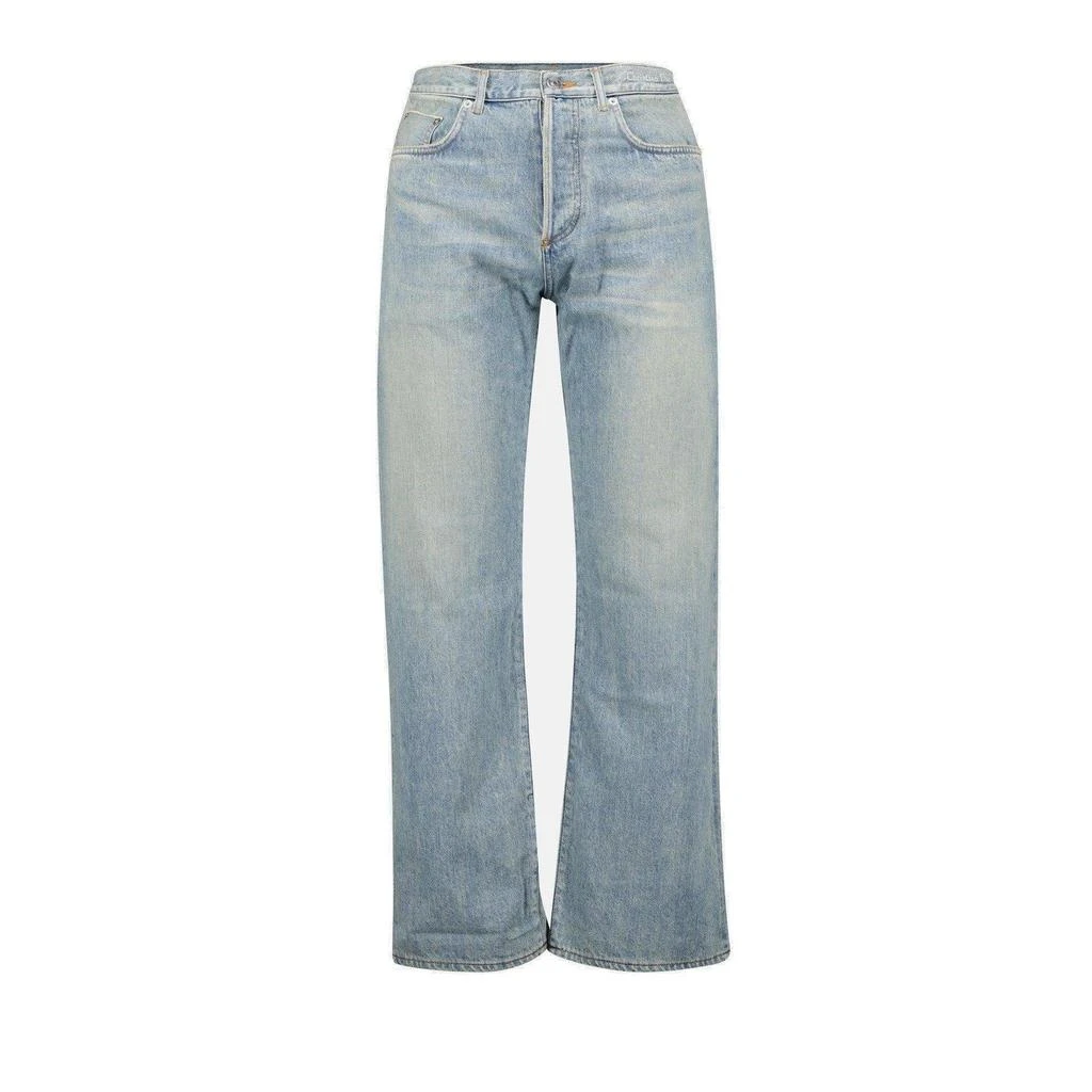 Dior Logo Patch Straight-leg Jeans 1