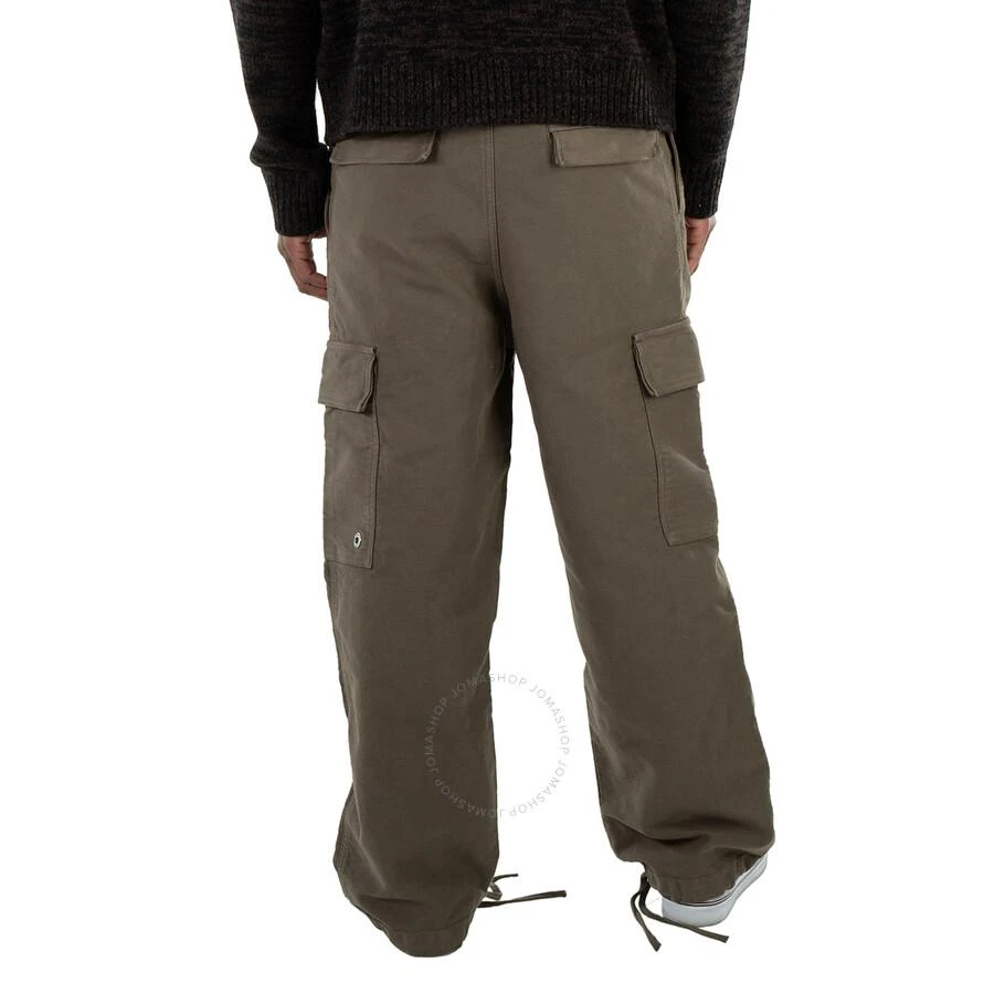 Etudes Dyed Brown Forum Twill Dyed Cargo Pants 3