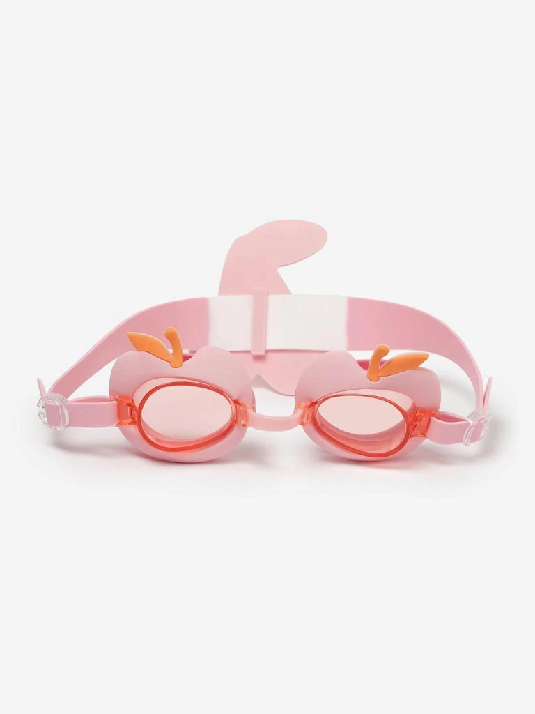 Sunnylife Girls Swim Goggles Cotton Candy Cherry in Pink (16cm) 1