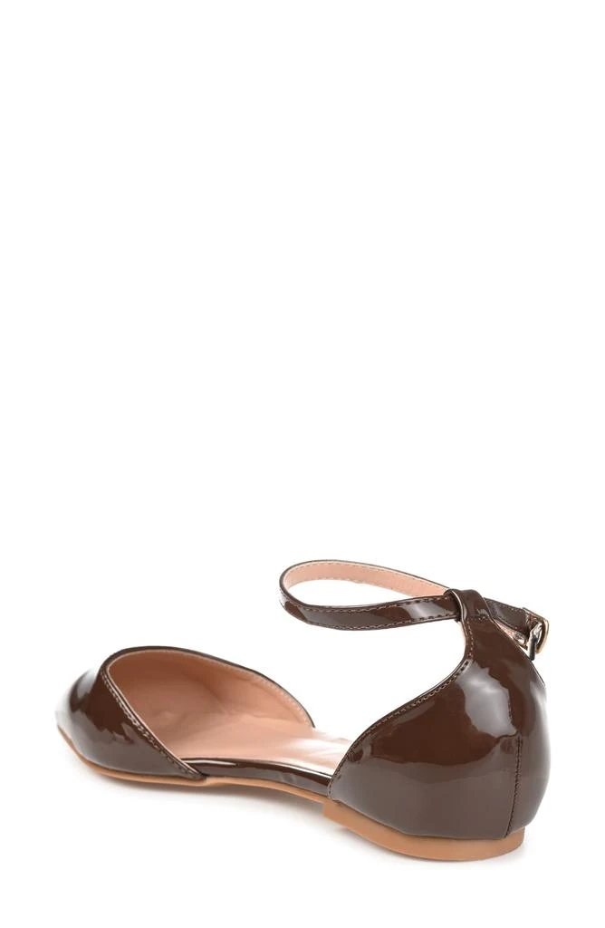 Journee Collection JOURNEE Reba Ankle Strap Flat 2