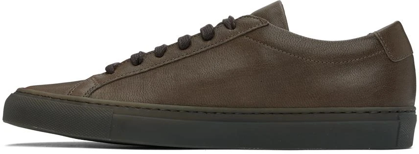 Common Projects Brown Achilles Sneakers 3