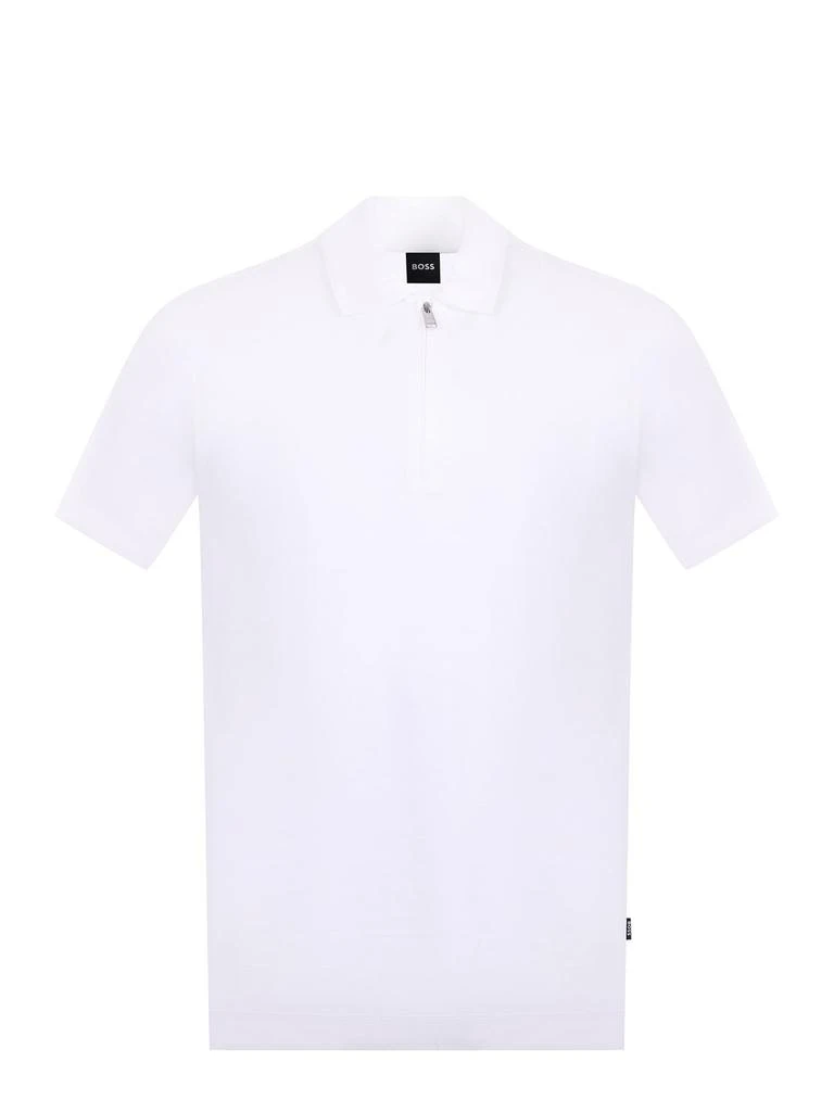 Hugo Boss Boss Hugo Boss Half-Zipped Short-Sleeved Polo Shirt 1