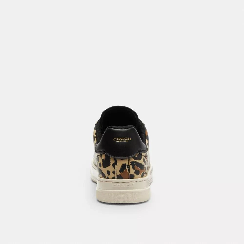 Coach High Line Sneaker With Leopard Print 6