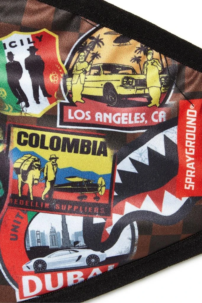 SprayGround Sprayground Travel Patches Face Mask 3