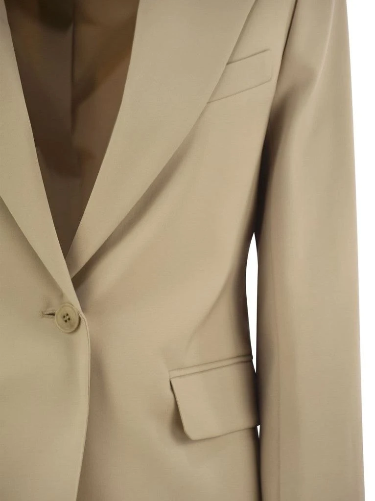 Max Mara Lamine - Natural Stretch Wool Blazer 4
