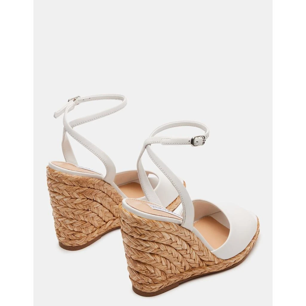 Steve Madden Impress White Leather 5