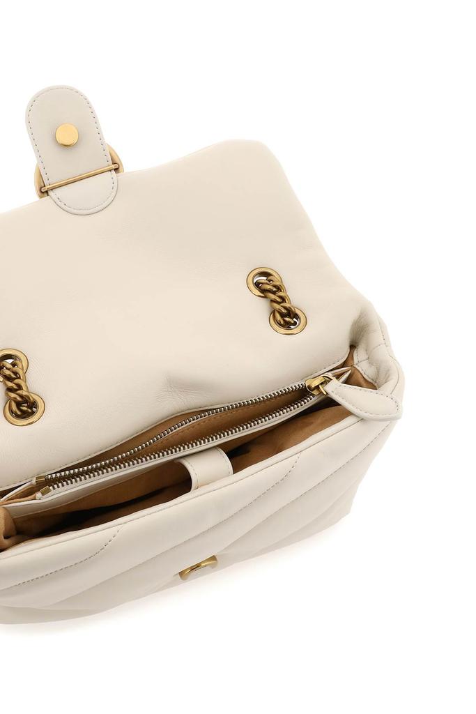 PINKO love classic puff maxi quilt bag