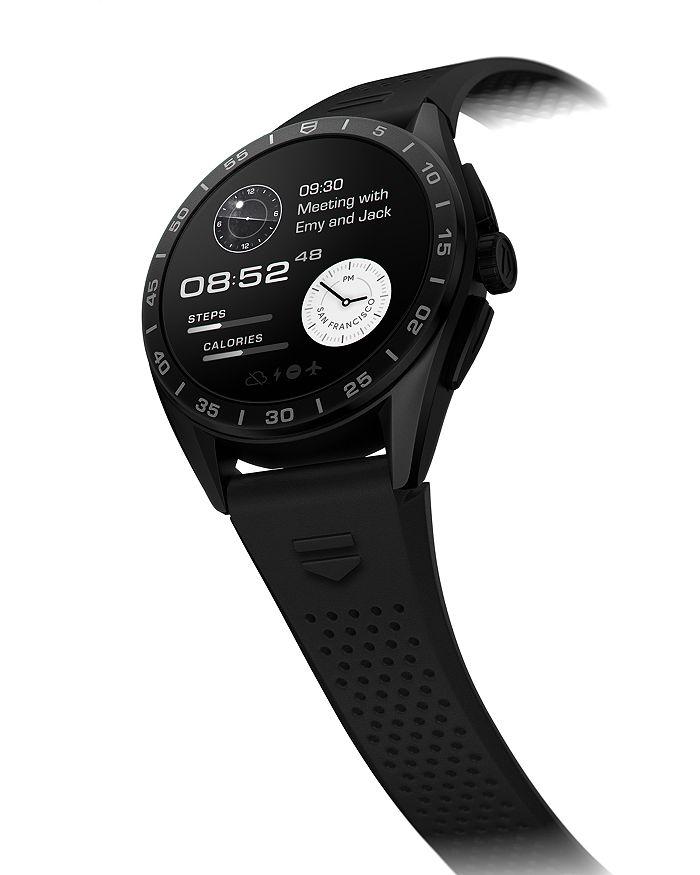 TAG Heuer Connected Calibre E4 Rubber Strap Smartwatch, 45mm